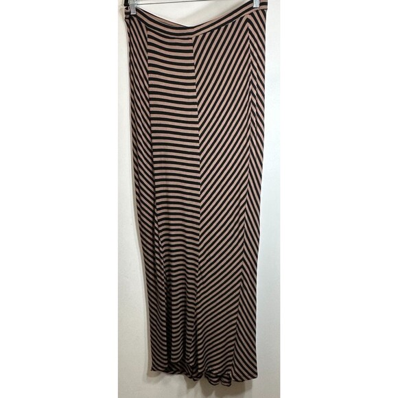 Mossimo Skirt Size XL Striped Maxi Length Elastic Waist Pull On Rayon/Spandex - Picture 2 of 8
